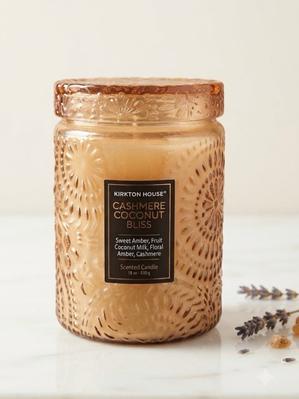 KIRKTON HOUSE Cashmere Coconut Bliss Luxe Vintage Candle